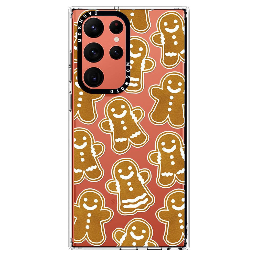 Ginger Breadman Phone Case - Samsung Galaxy S22 Ultra Case - MOSNOVO