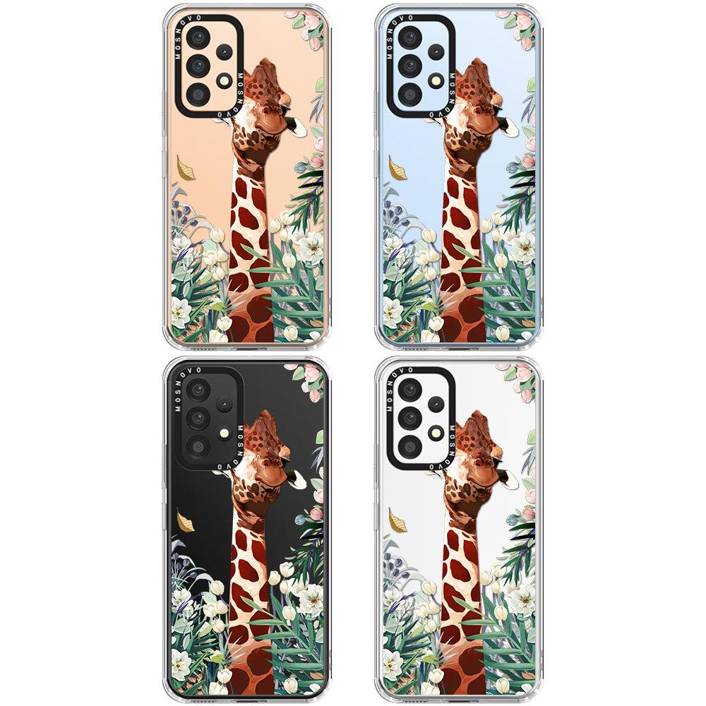Giraffe Garden Phone Case - Samsung Galaxy A53 Case - MOSNOVO