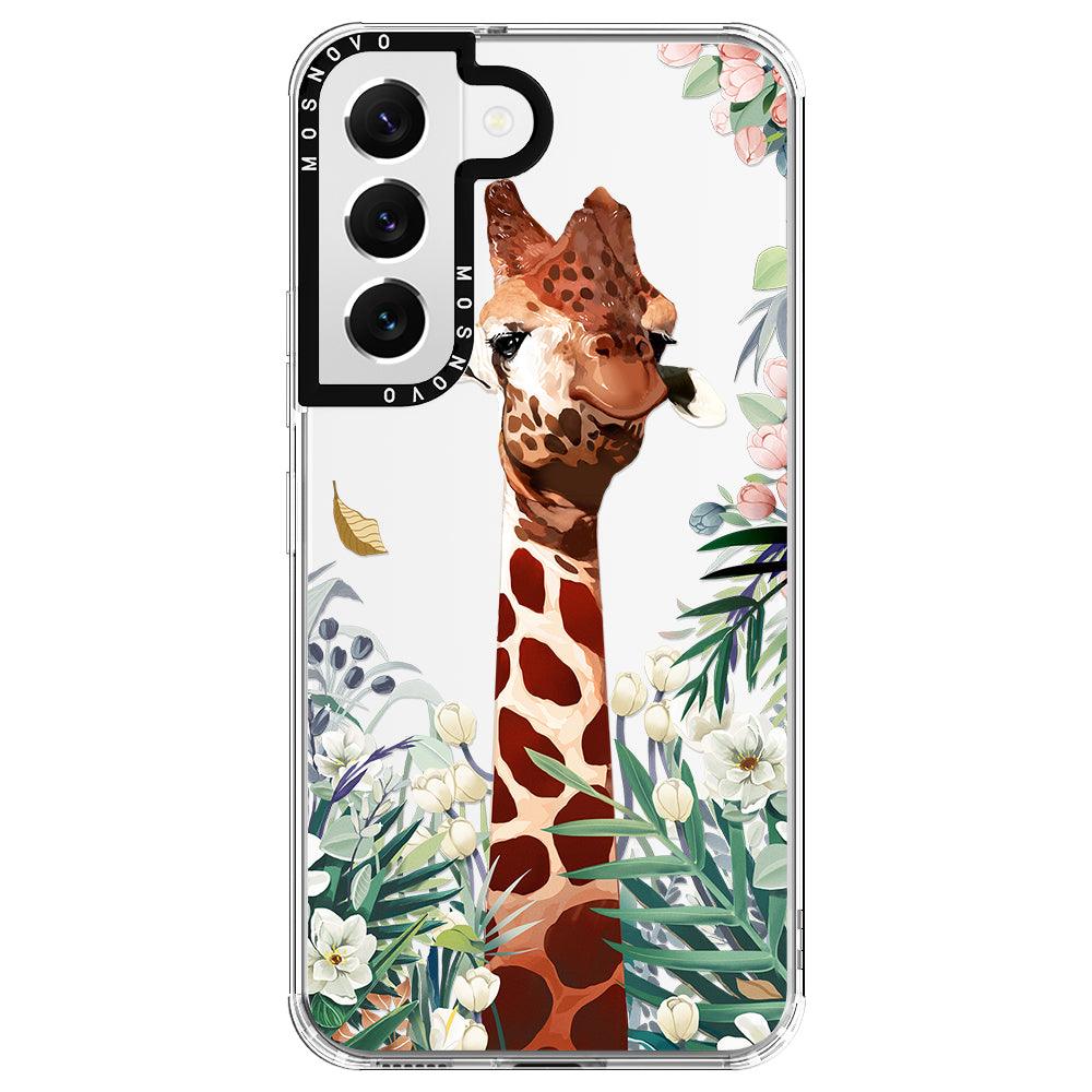 Giraffe Garden Phone Case - Samsung Galaxy S22 Case - MOSNOVO