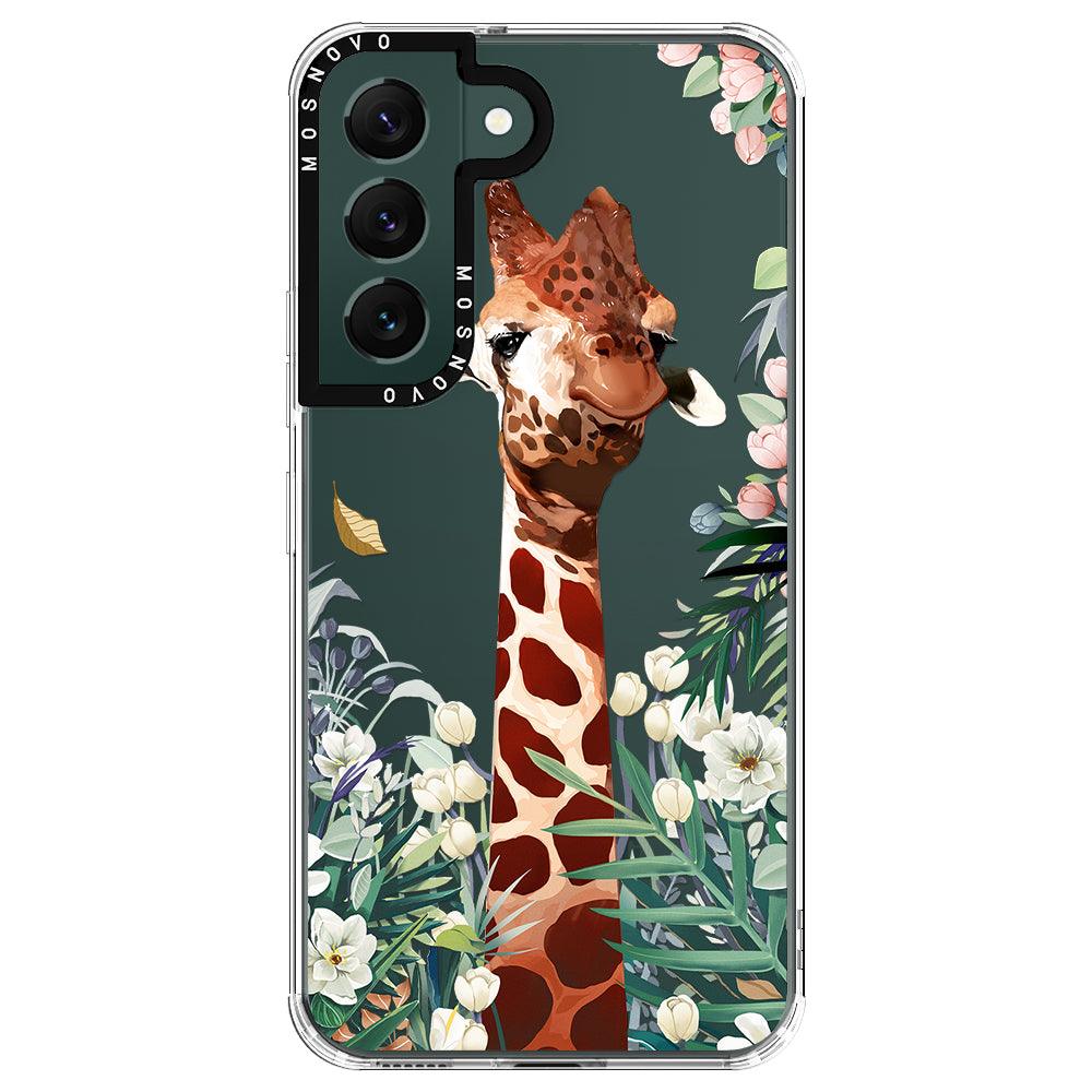 Giraffe Garden Phone Case - Samsung Galaxy S22 Plus Case - MOSNOVO