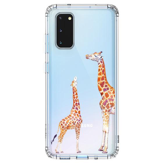 Giraffe Phone Case - Samsung Galaxy S20 Case - MOSNOVO