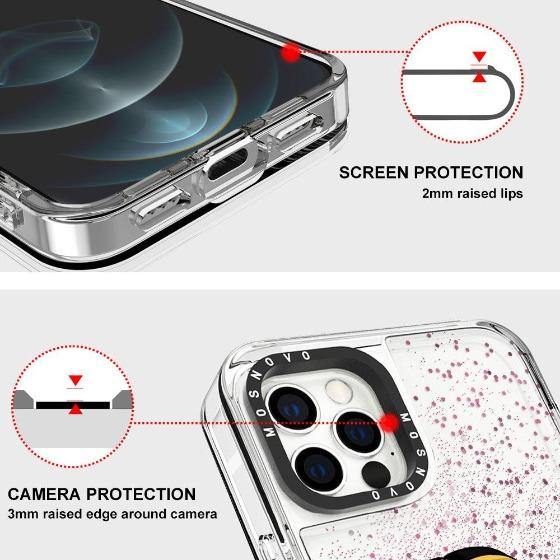 Girl Power Glitter Phone Case - iPhone 12 Pro Case - MOSNOVO