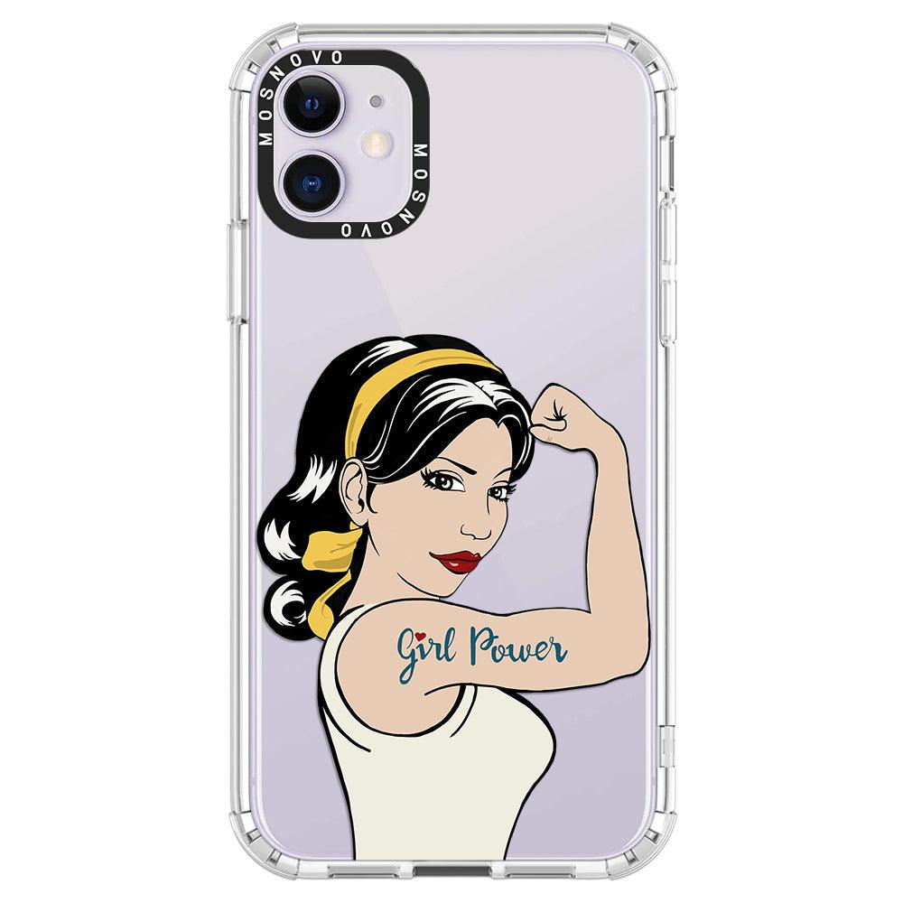 Girl Power Phone Case - iPhone 11 Case - MOSNOVO
