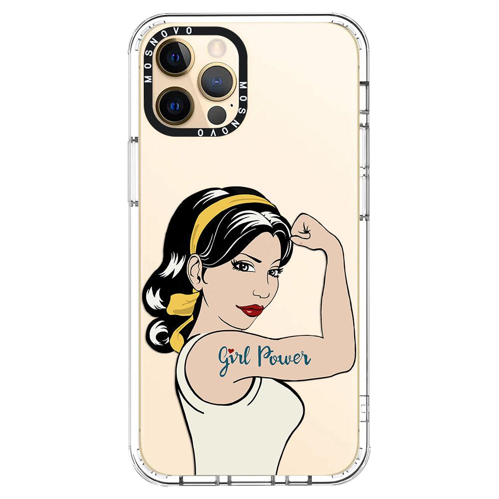 Girl Power Phone Case - iPhone 12 Pro Max Case - MOSNOVO