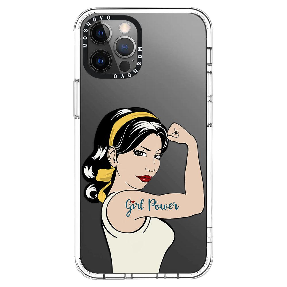 Girl Power Phone Case - iPhone 12 Pro Max Case - MOSNOVO