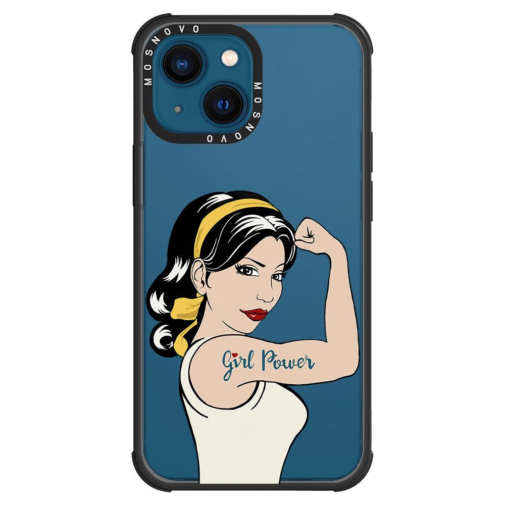 Girl Power Phone Case - iPhone 13 Case - MOSNOVO