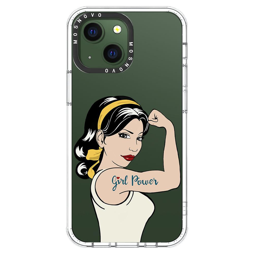 Girl Power Phone Case - iPhone 13 Case - MOSNOVO
