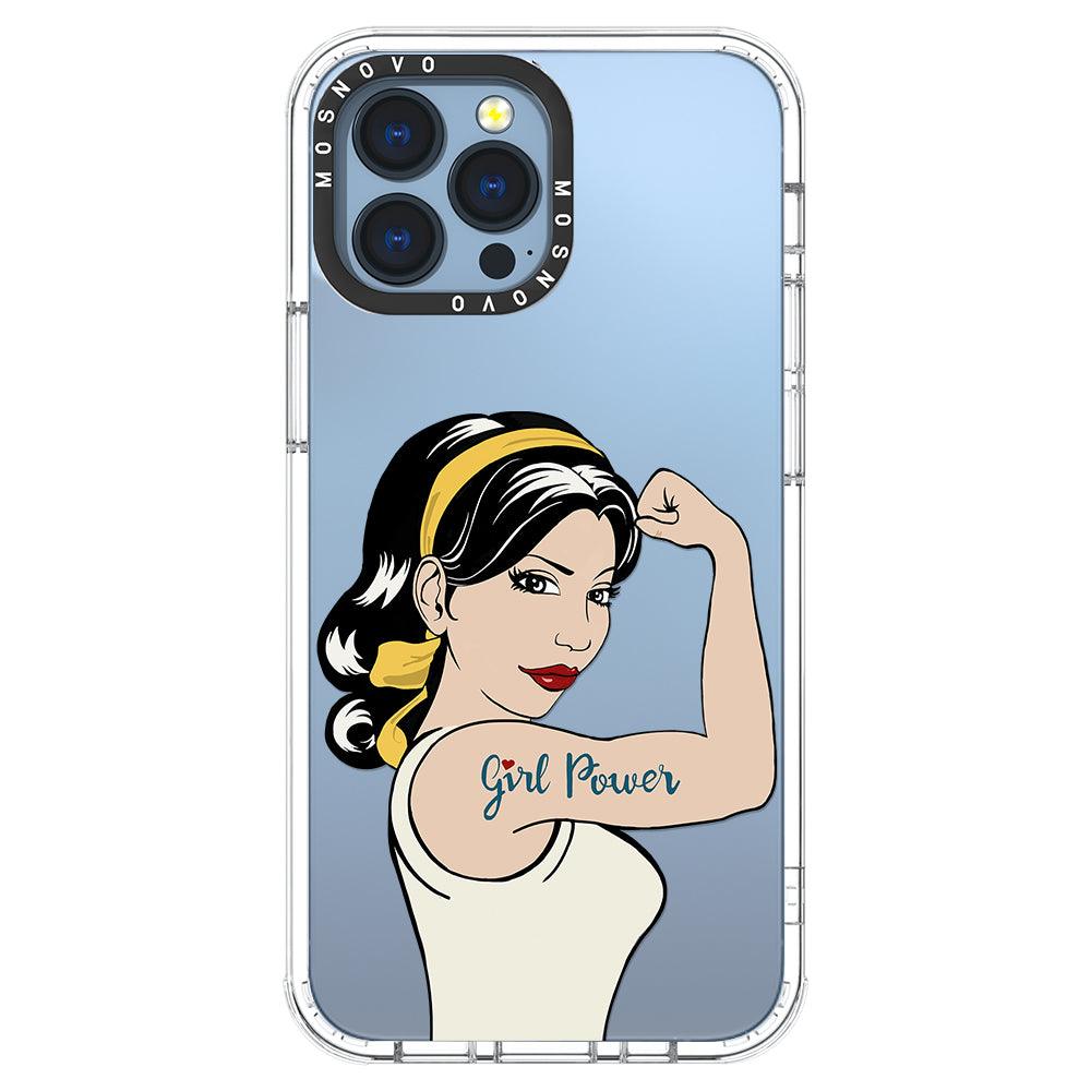 Girl Power Phone Case - iPhone 13 Pro Max Case - MOSNOVO