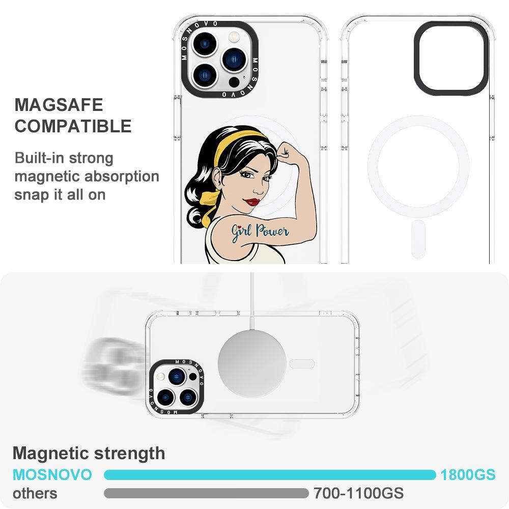 Girl Power Phone Case - iPhone 13 Pro Max Case - MOSNOVO