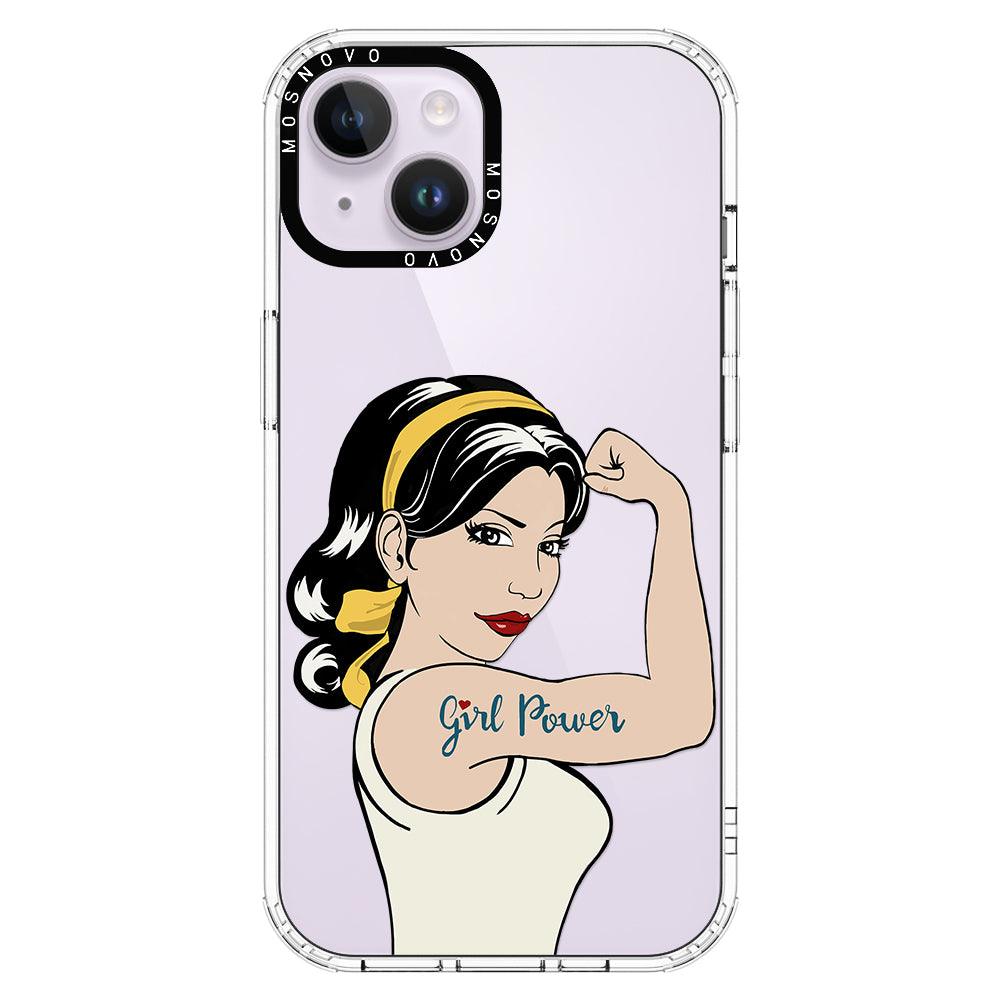 Girl Power Phone Case - iPhone 14 Case - MOSNOVO
