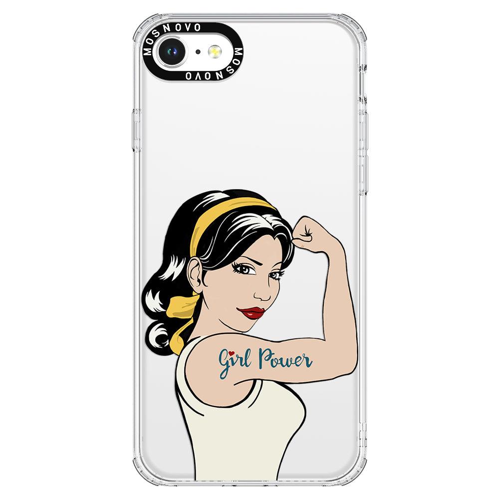 Girl Power Phone Case - iPhone 8 Case - MOSNOVO