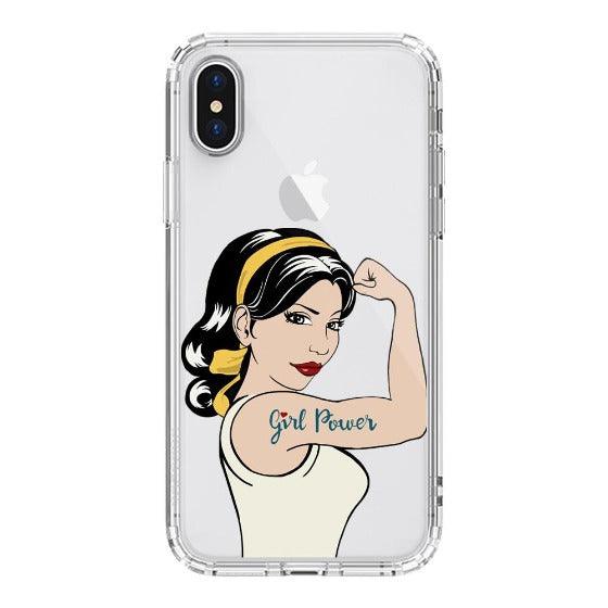 Girl Power Phone Case - iPhone XS Case - MOSNOVO