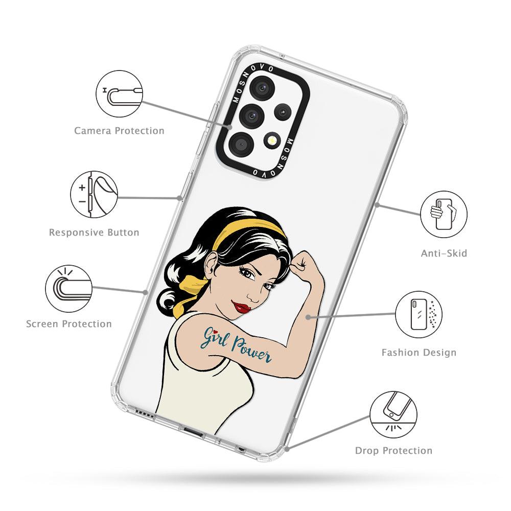 Girl Power Phone Case - Samsung Galaxy A52 & A52s Case - MOSNOVO