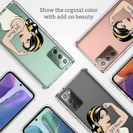 Girl Power Phone Case - Samsung Galaxy Note 20 Case - MOSNOVO