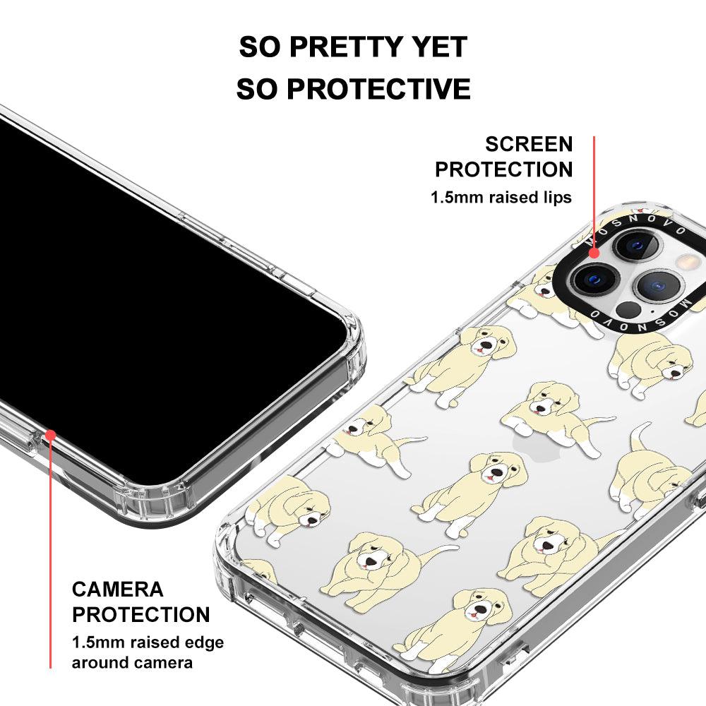 Golden Retriever Phone Case - iPhone 12 Pro Case - MOSNOVO