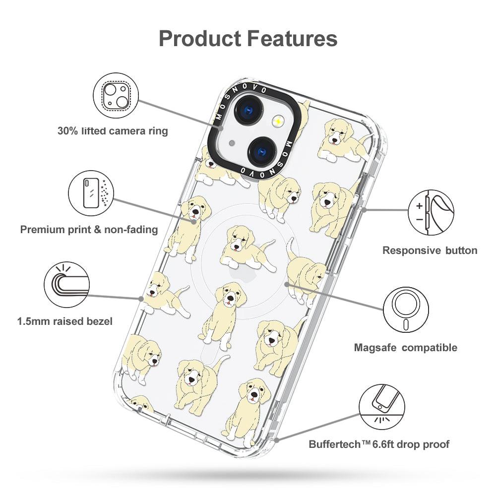 Golden Retriever Phone Case - iPhone 13 Case - MOSNOVO