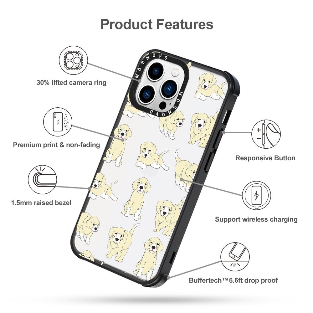 Golden Retriever Phone Case - iPhone 13 Pro Case - MOSNOVO