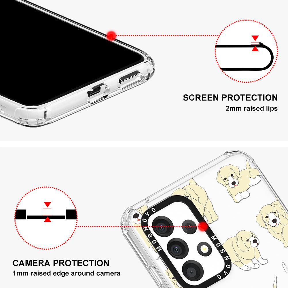 Golden Retriever Phone Case - Samsung Galaxy A53 Case - MOSNOVO