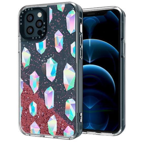 Gradient Diamond Glitter Phone Case - iPhone 12 Pro Case - MOSNOVO
