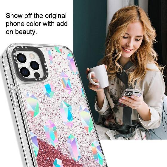 Gradient Diamond Glitter Phone Case - iPhone 12 Pro Case - MOSNOVO
