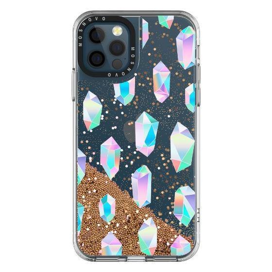 Gradient Diamond Glitter Phone Case - iPhone 12 Pro Max Case - MOSNOVO