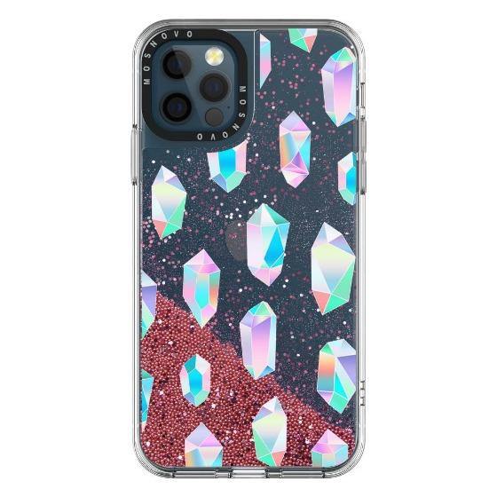 Gradient Diamond Glitter Phone Case - iPhone 12 Pro Max Case - MOSNOVO