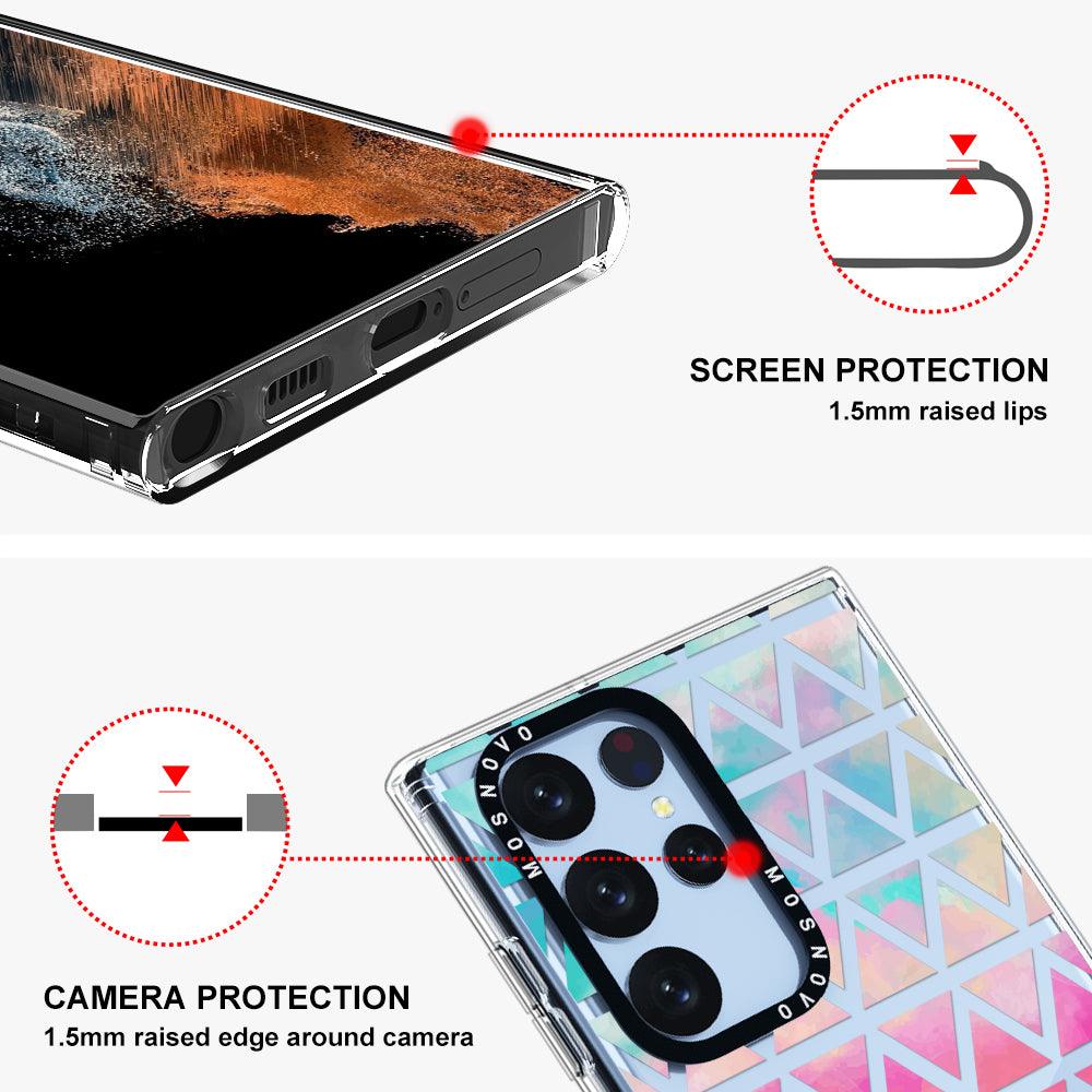 Gradient Pastel Phone Case - Samsung Galaxy S22 Ultra Case - MOSNOVO