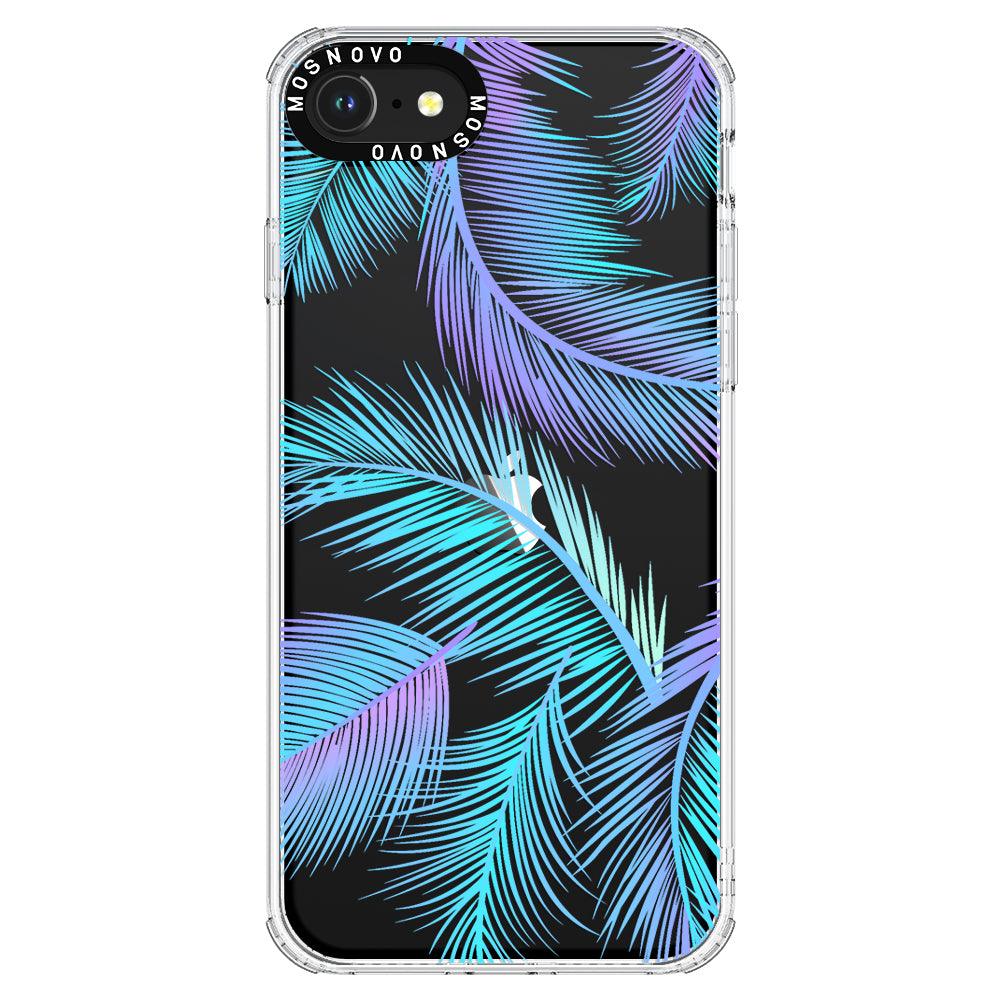 Gradient Tropical Palm Leaf Phone Case - iPhone 8 Case - MOSNOVO