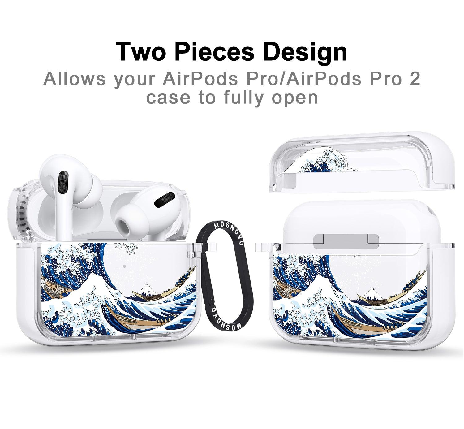 Tokyo Wave AirPods Pro 2 Case (2nd Generation) - MOSNOVO