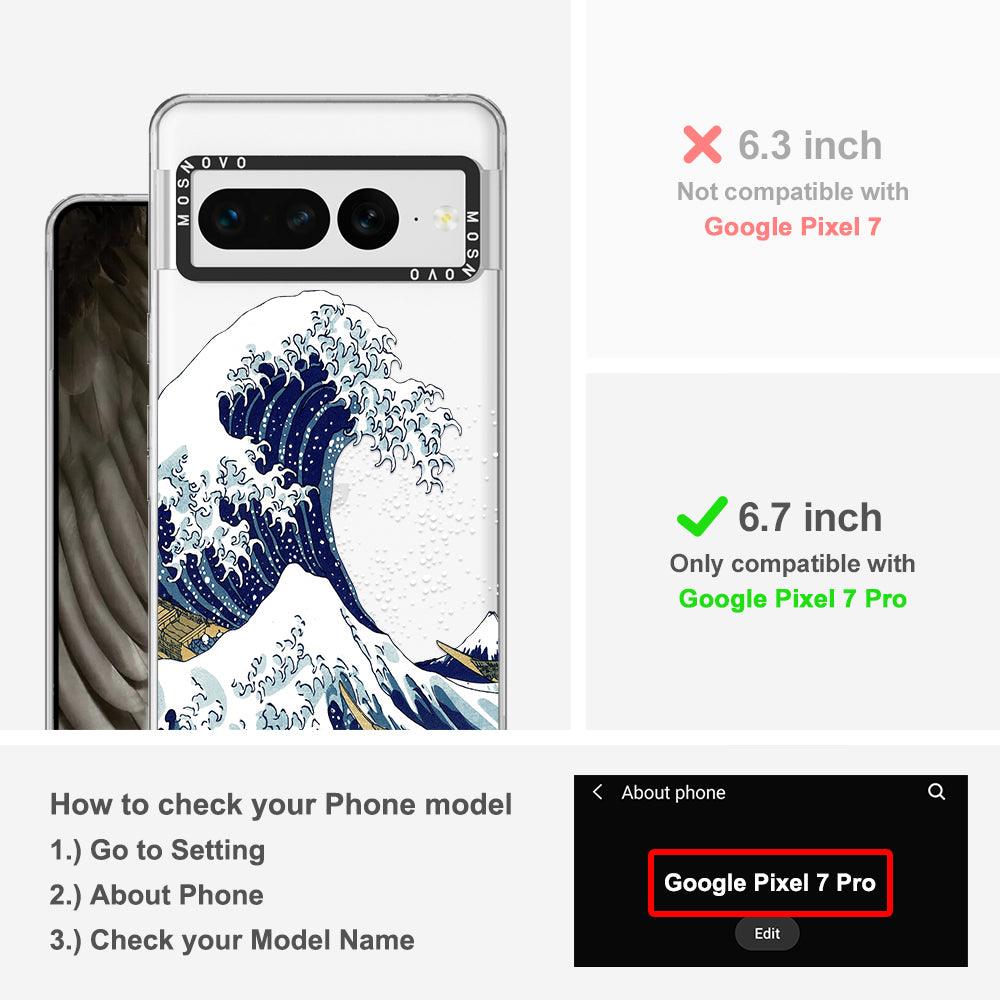 Great Wave Phone Case - Google Pixel 7 Pro Case - MOSNOVO