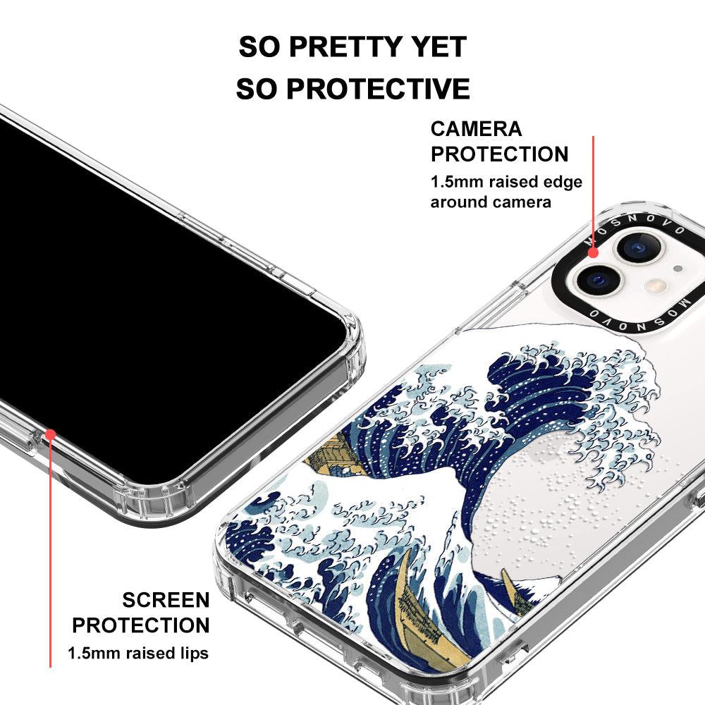 Great Wave Phone Case - iPhone 12 Case - MOSNOVO