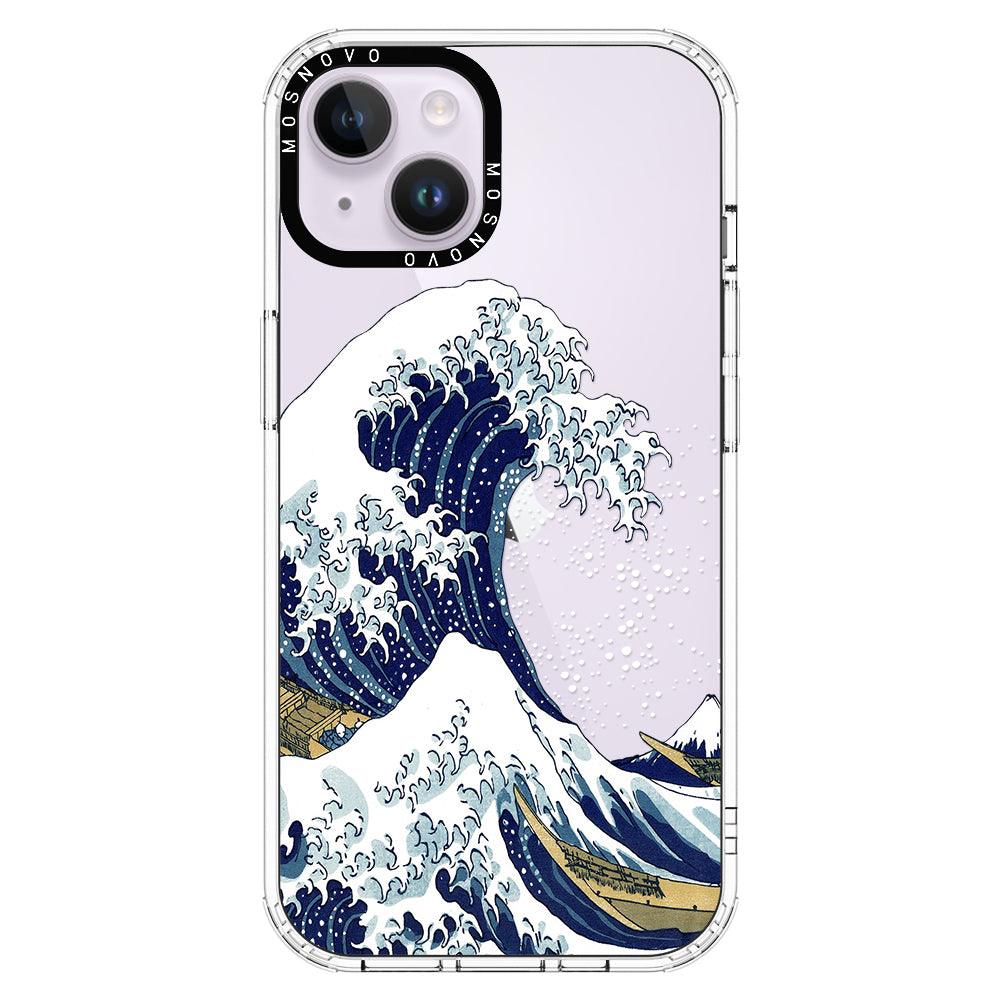 Great Wave Phone Case - iPhone 14 Plus Case - MOSNOVO