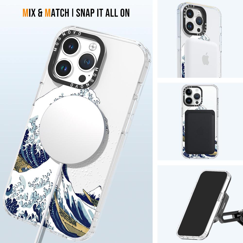 Great Wave Phone Case - iPhone 14 Pro Max Case - MOSNOVO
