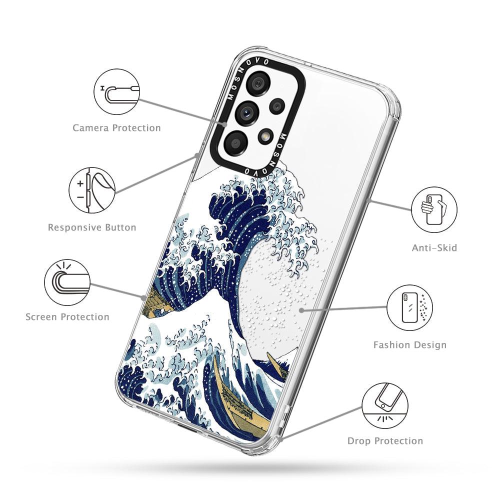 Great Wave Phone Case - Samsung Galaxy A53 Case - MOSNOVO