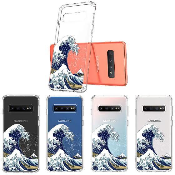 Tokyo Wave Phone Case - Samsung Galaxy S10 Plus Case - MOSNOVO