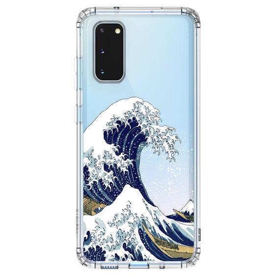 Tokyo Wave Phone Case - Samsung Galaxy S20 Case - MOSNOVO