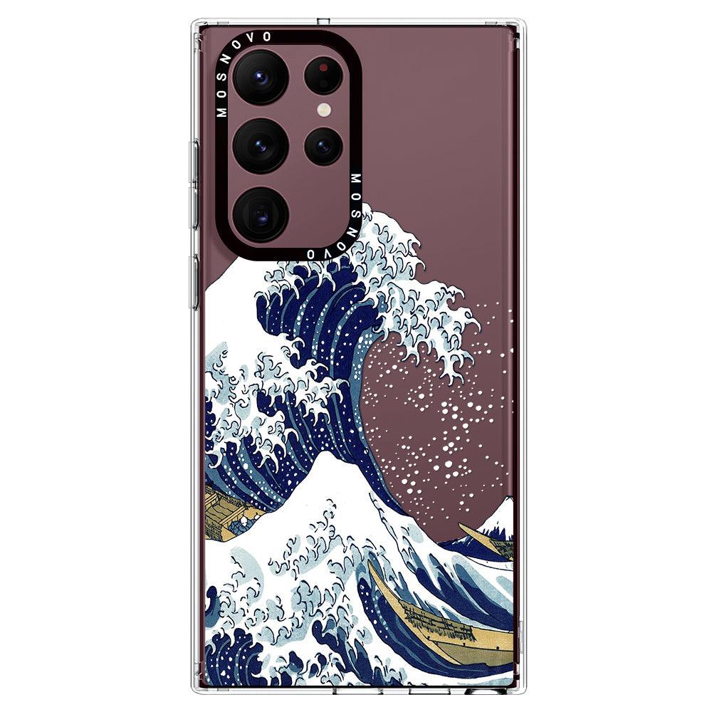 Great Wave Phone Case - Samsung Galaxy S22 Ultra Case - MOSNOVO