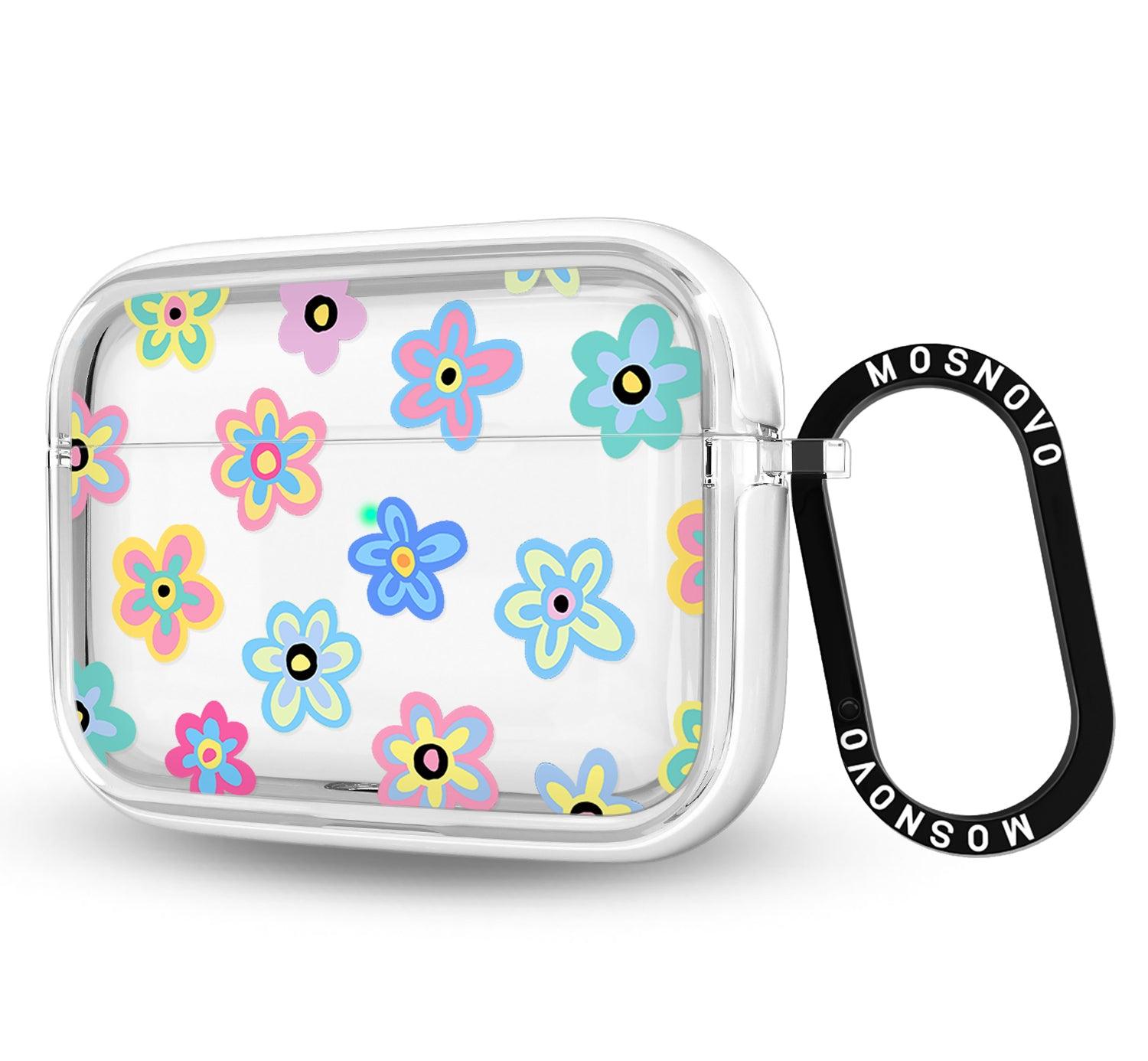 Groovy Flower AirPods Pro Case - MOSNOVO