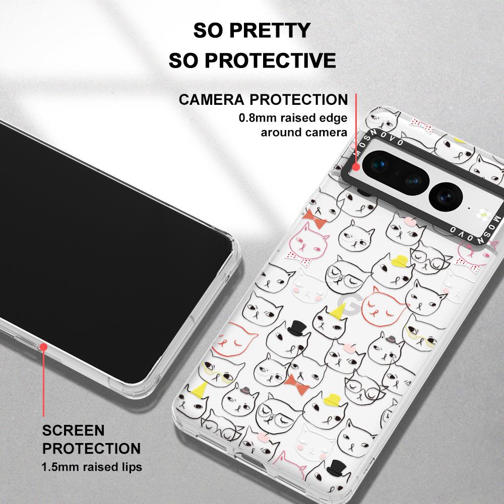 Grumpy Cat Phone Case - Google Pixel 7 Pro Case - MOSNOVO