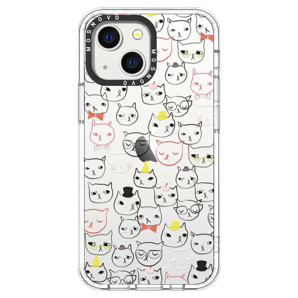 Grumpy Cat Phone Case - iPhone 13 Mini Case - MOSNOVO