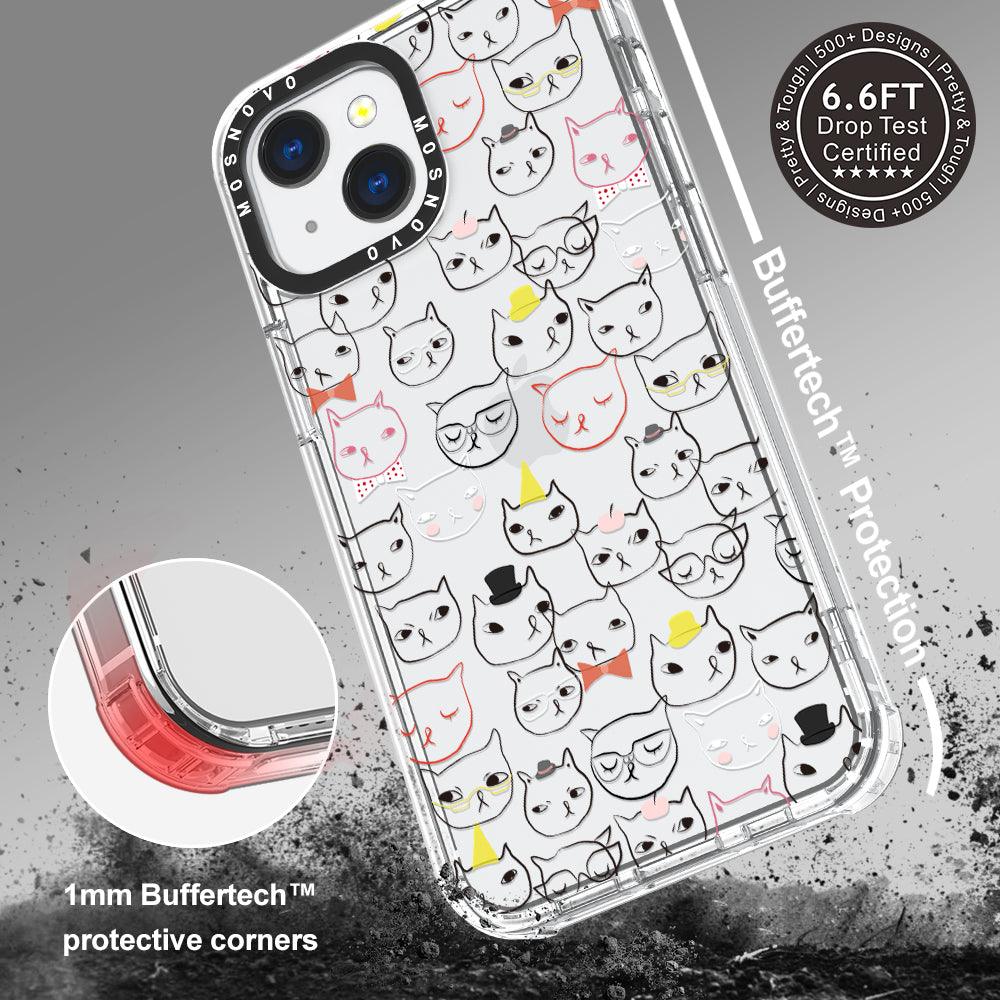 Grumpy Cat Phone Case - iPhone 13 Mini Case - MOSNOVO