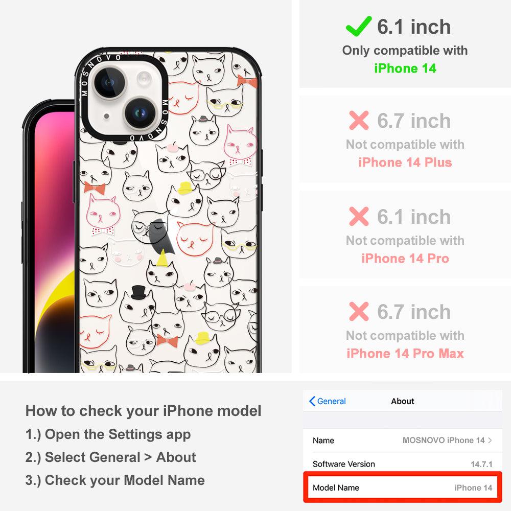 Grumpy Cat Phone Case - iPhone 14 Case - MOSNOVO