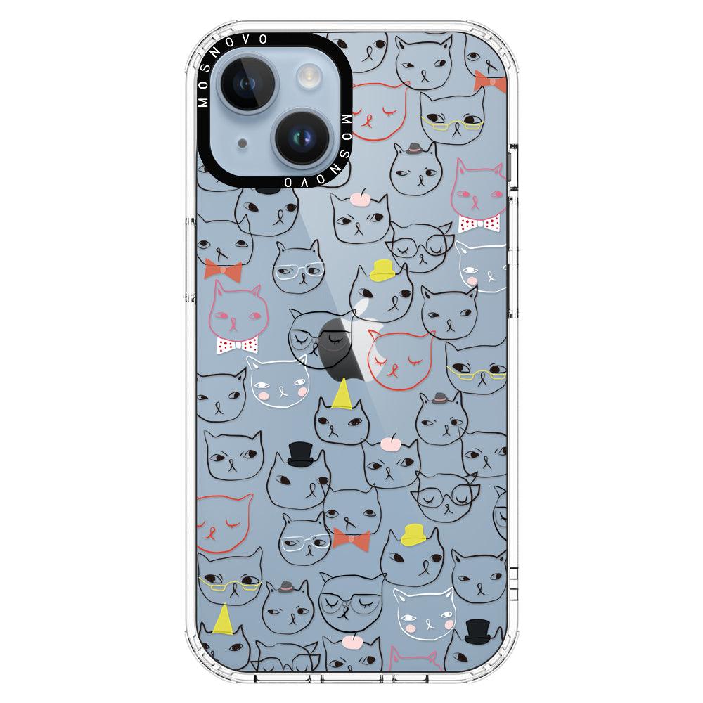 Grumpy Cat Phone Case - iPhone 14 Plus Case - MOSNOVO