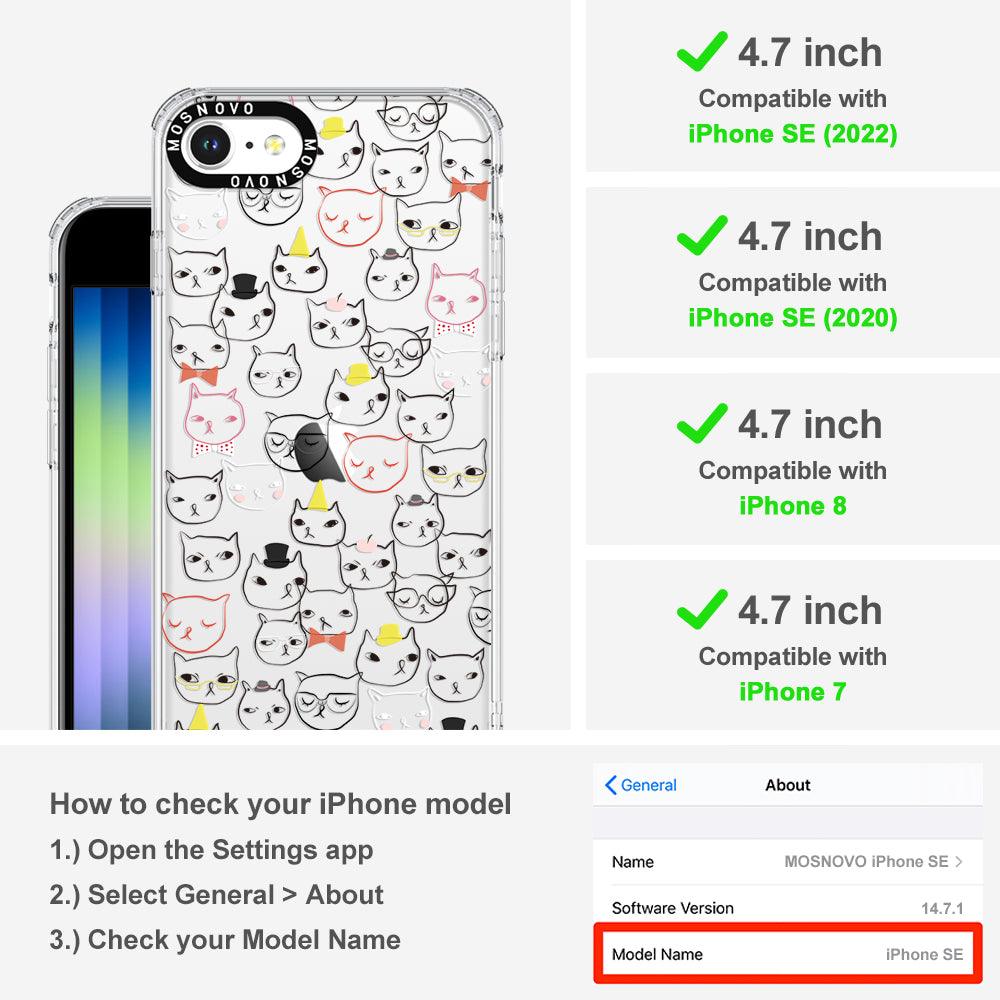 Grumpy Cat Phone Case - iPhone 8 Case - MOSNOVO
