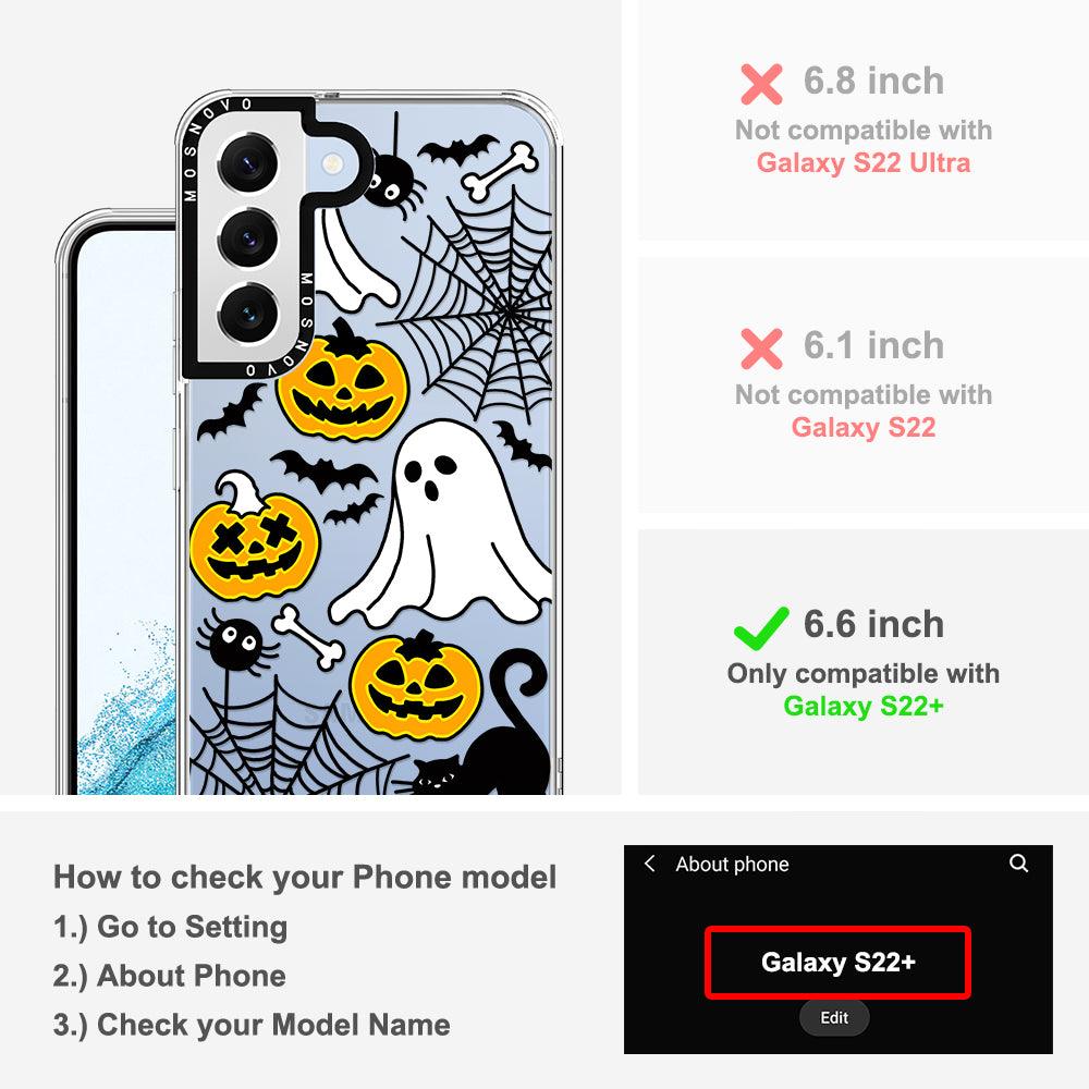 Halloween Decoration Phone Case - Samsung Galaxy S22 Plus Case - MOSNOVO