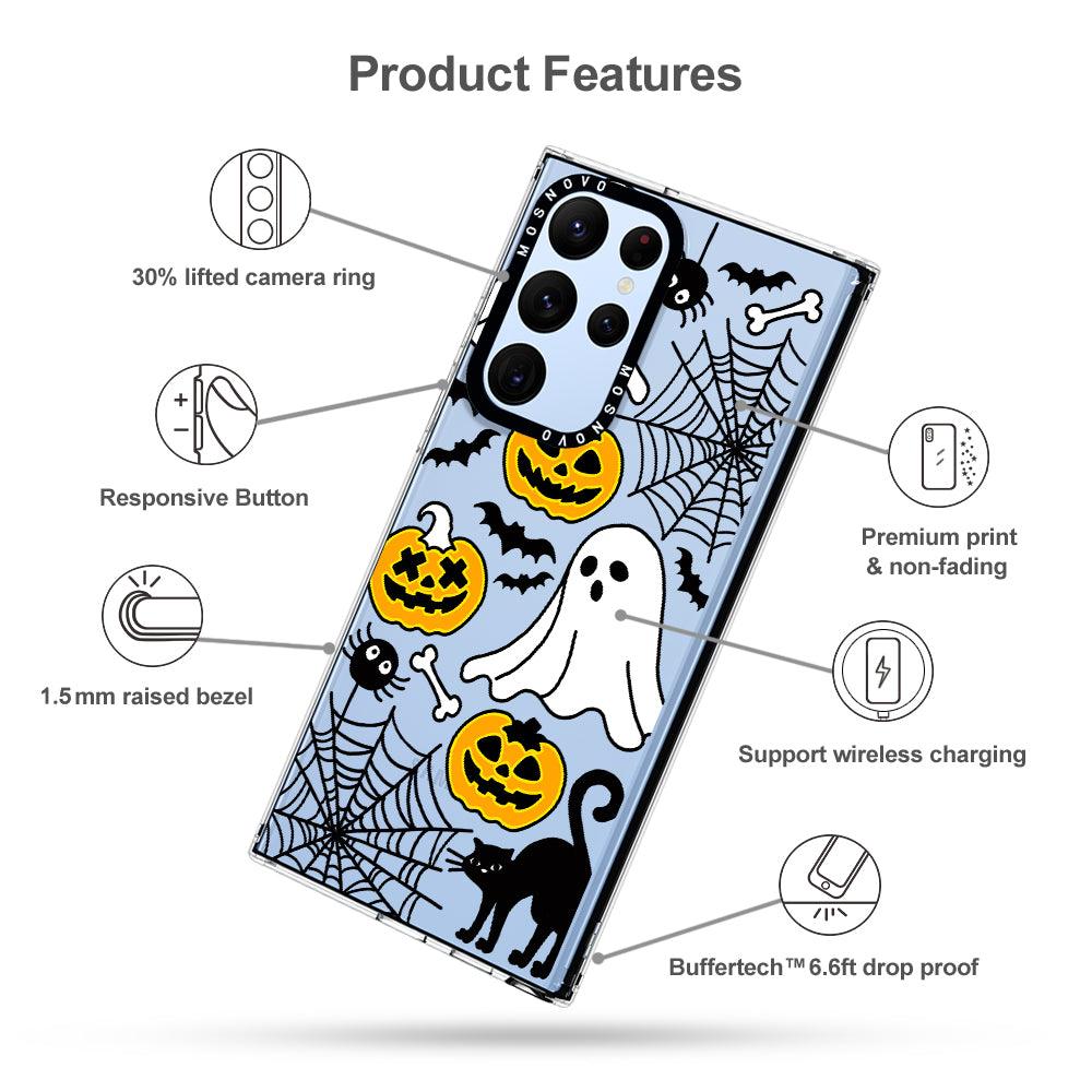 Halloween Decoration Phone Case - Samsung Galaxy S22 Ultra Case - MOSNOVO