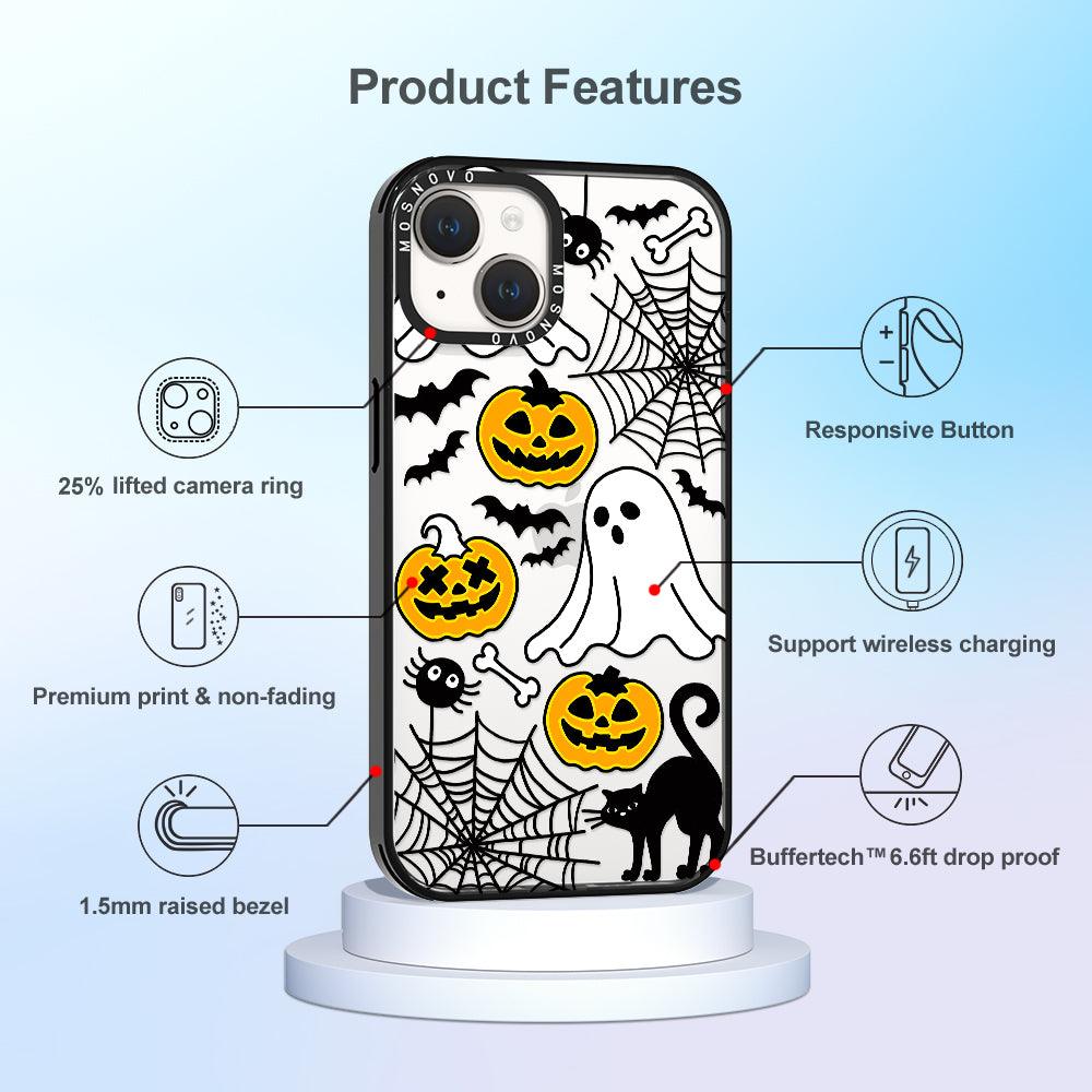 Halloween Pumpkin Phone Case - iPhone 14 Case - MOSNOVO