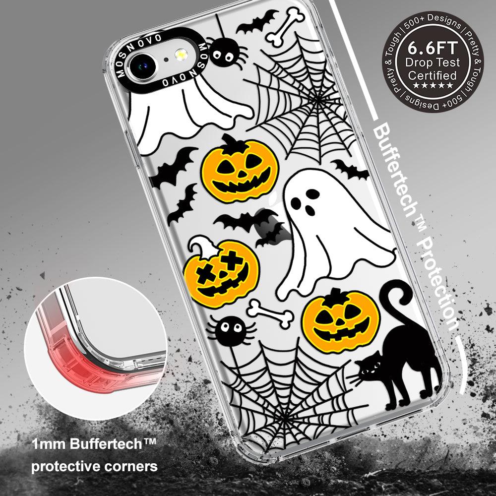 Halloween Pumpkin Phone Case - iPhone SE 2022 Case - MOSNOVO