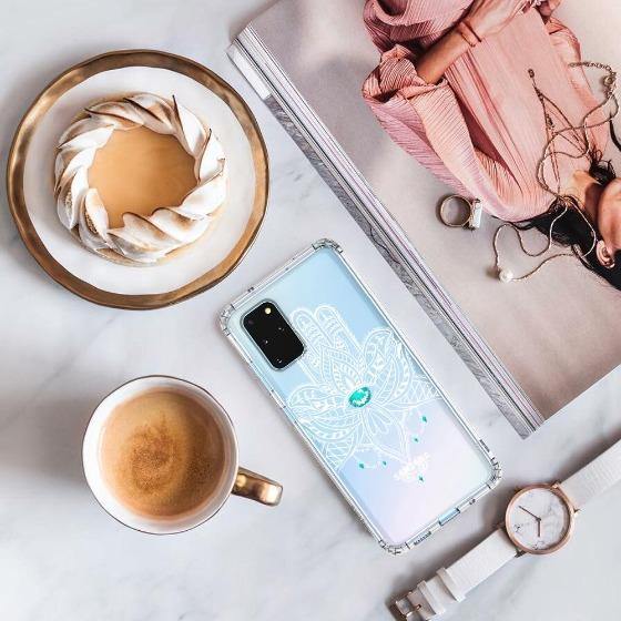 Hamsa Hand Phone Case - Samsung Galaxy S20 Plus Case - MOSNOVO