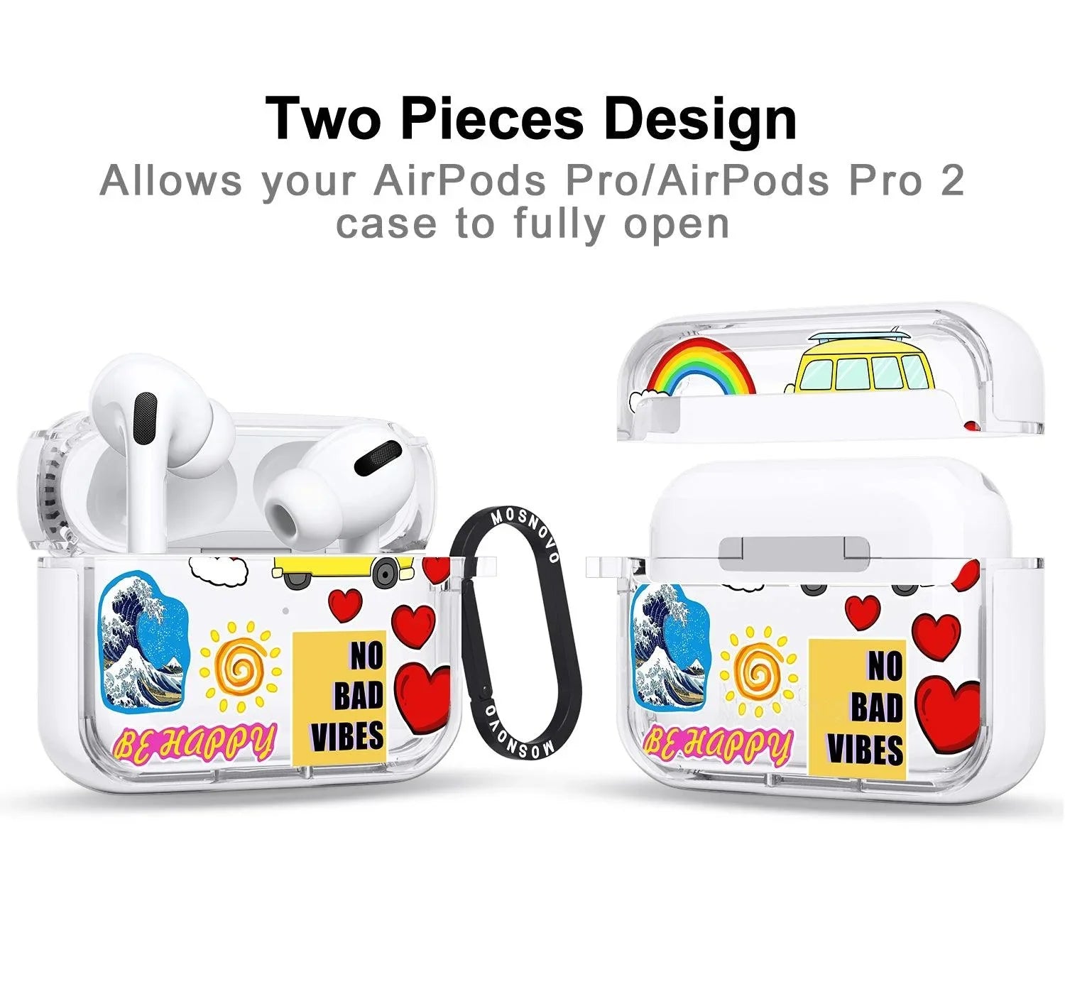 Happy Vibes AirPods Pro 2 Case (2nd Generation)